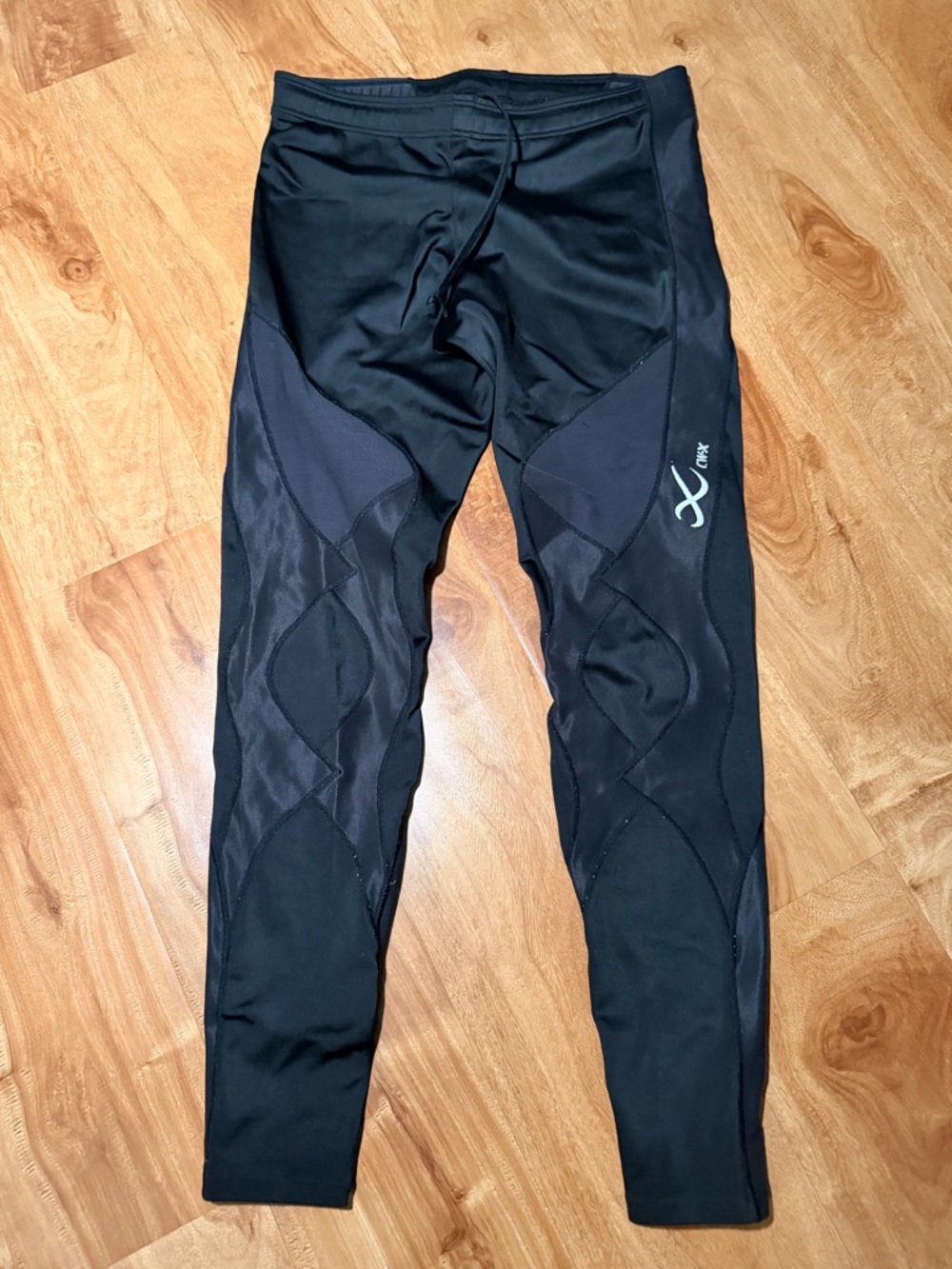 CW-X Men’s Stabilyx Joint Support Compression Tights - Small - Black